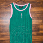 BLOOM TANK TOP (GREEN & PINK)